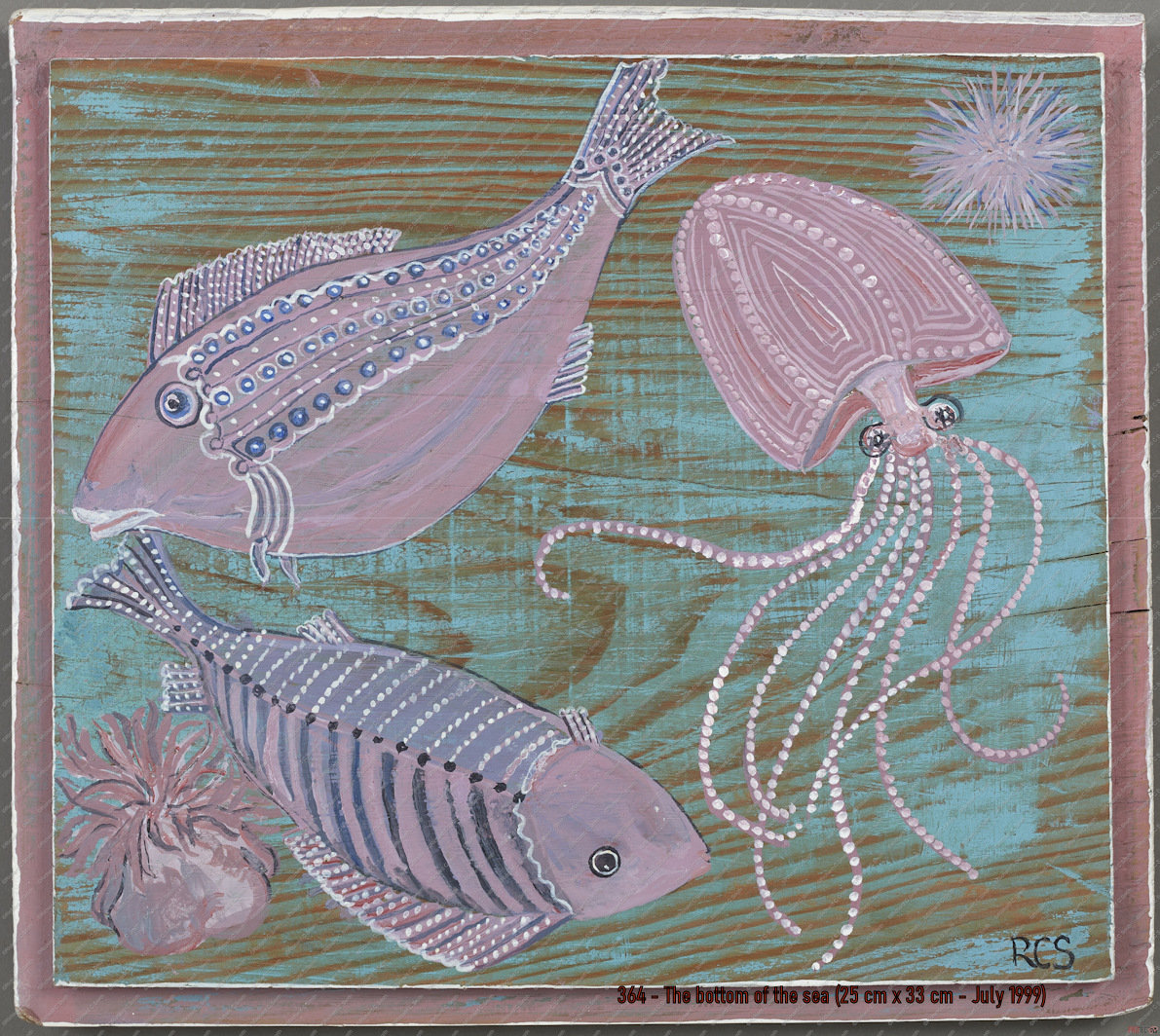 The bottom of the sea